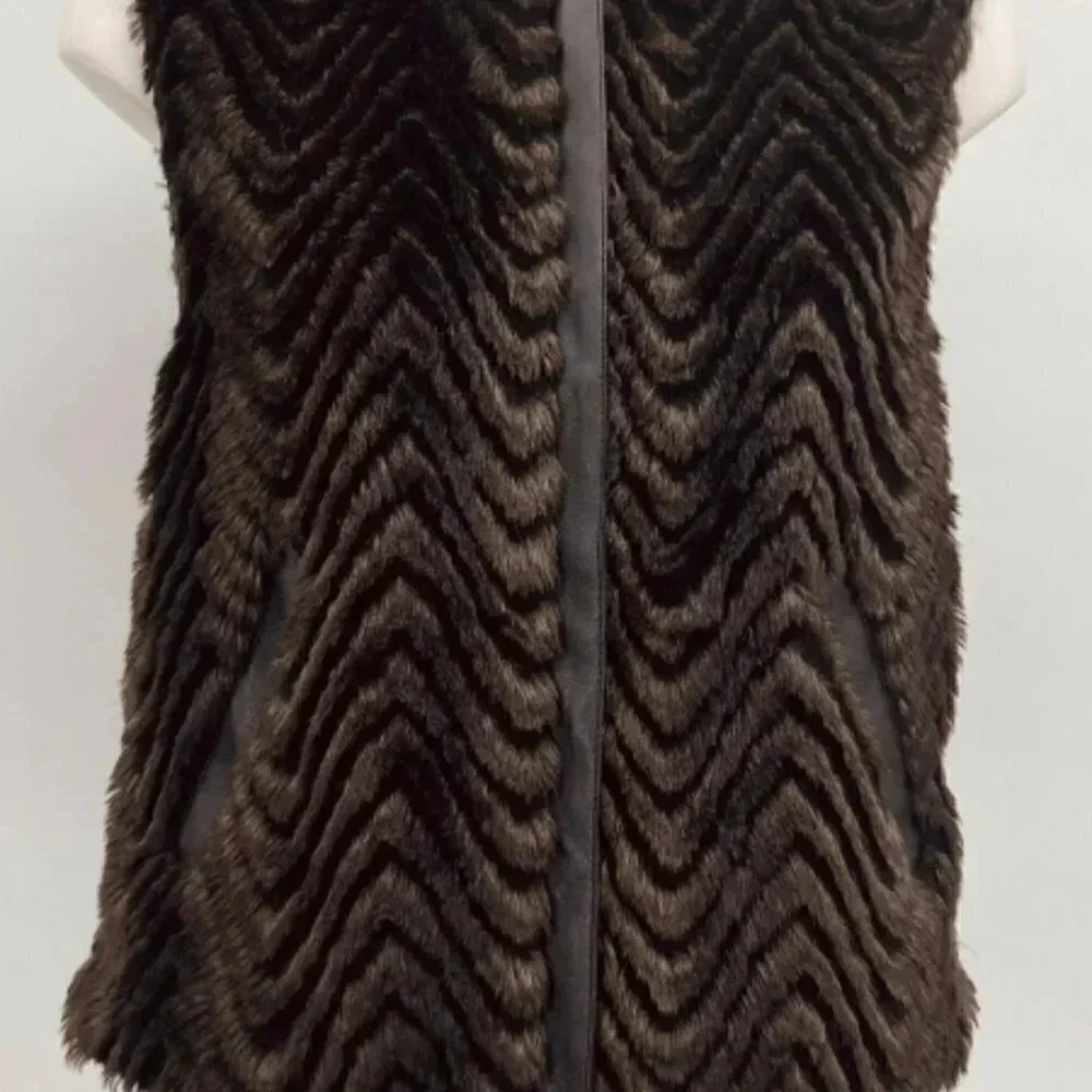 Women’s Sanctuary Faux Fur Vest Sz. XS